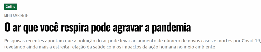 Instituto Ar - Imagem_Notícias_O ar que você respira pode agravar a pandemia
