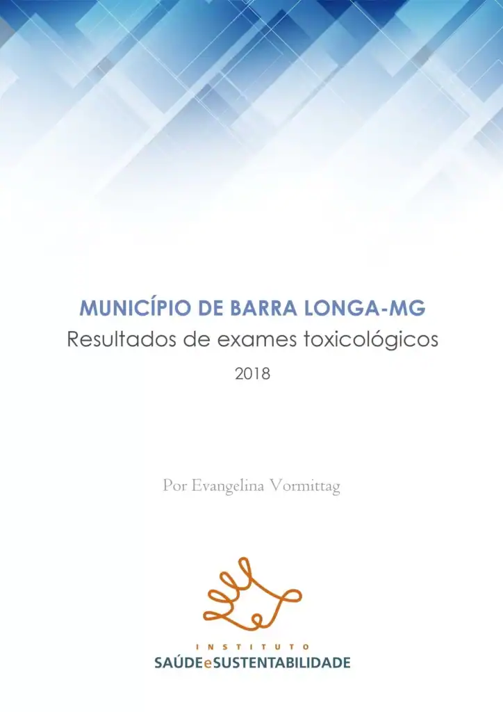 Instituto Ar - Imagem_Publicações_Resultados de exames toxicológicos em Barra Longa-MG