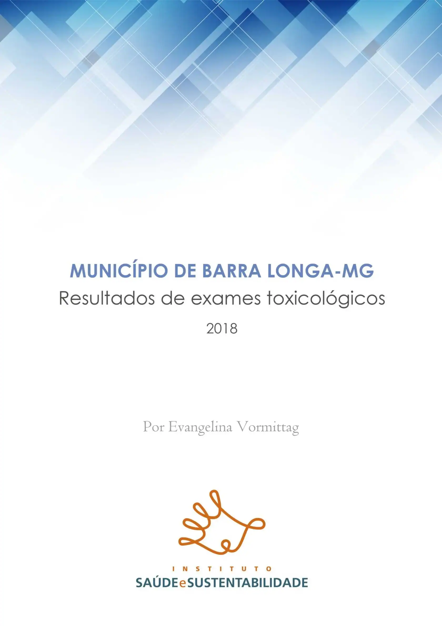 Instituto Ar - Imagem_Publicações_Resultados de exames toxicológicos em Barra Longa-MG