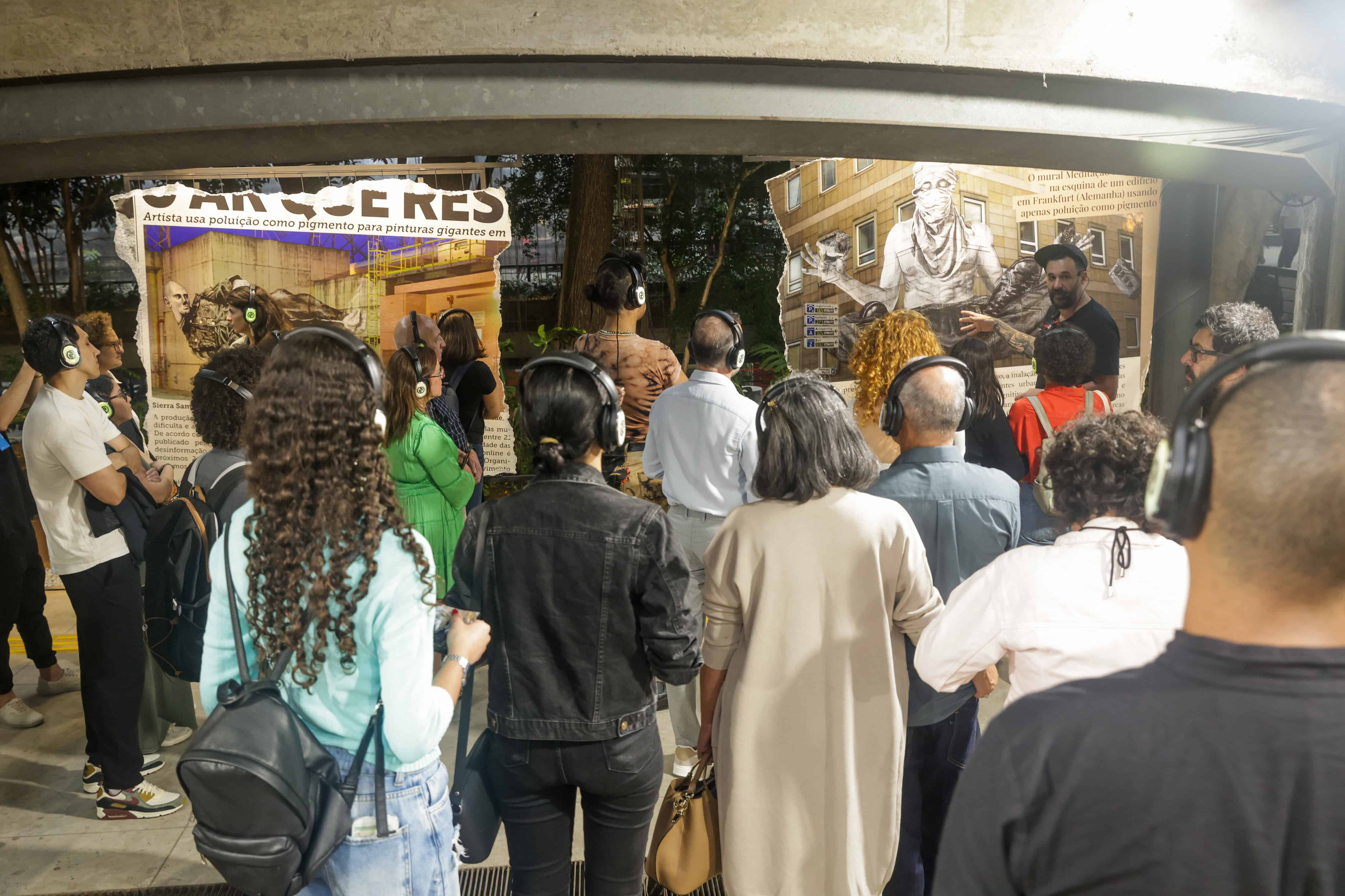 Instituto Ar - Imagens_Notícias_Festival AR-TE é lançado no CCSP com visita guiada, estreia de minidocumentário e debate sobre arte, ciência e futuro do ar que respiramos_10